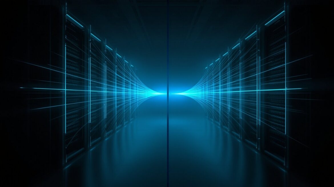 Clustered Compute Racks with Dynamic Light Flow