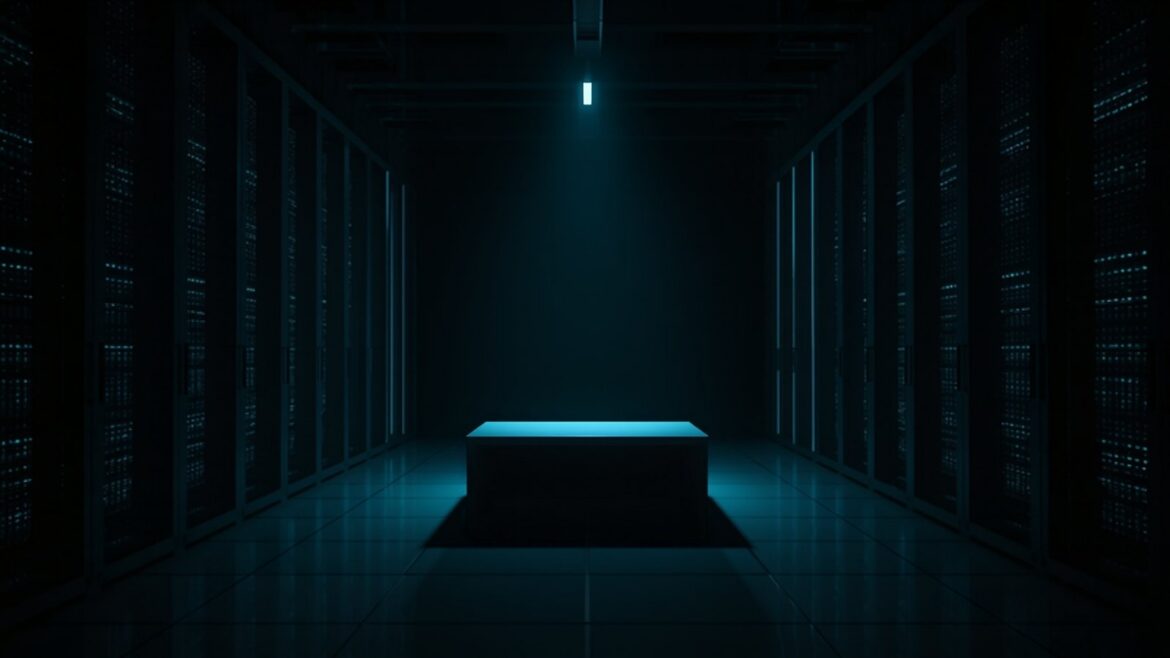 Cool Light Workbench in Dark Data Center