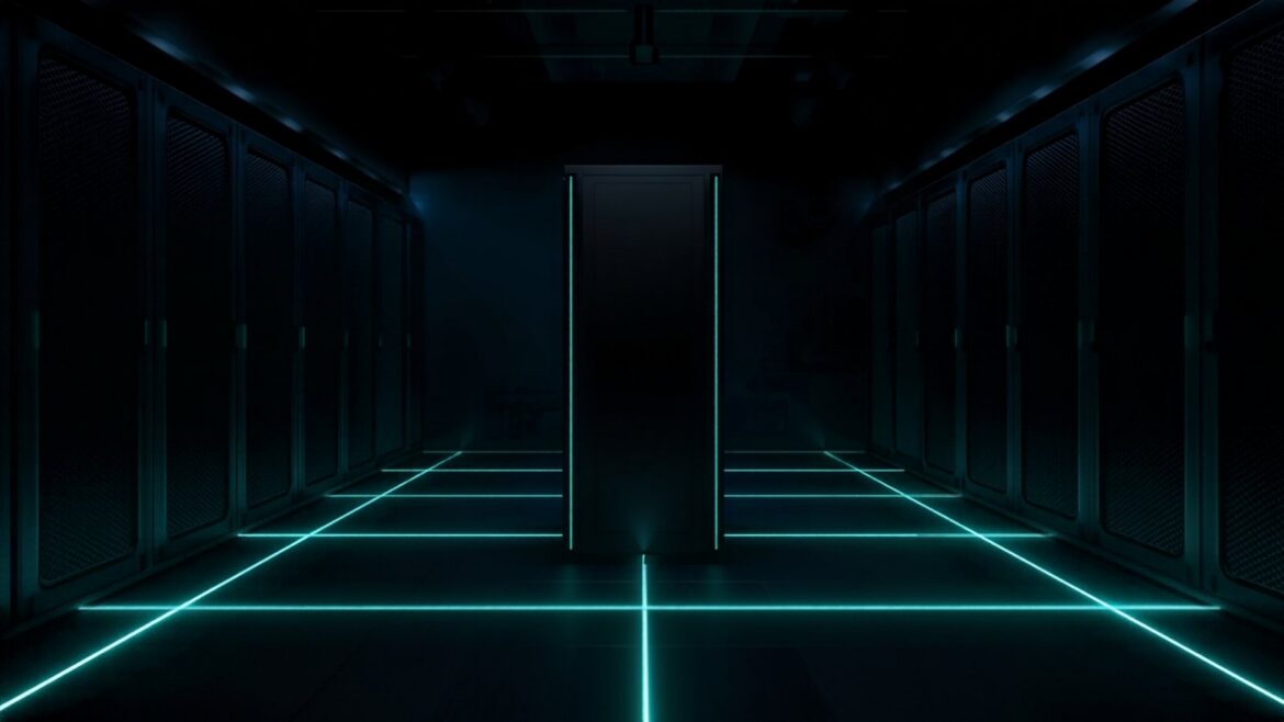 Defiant Server Rack Surrounded by Connectivity